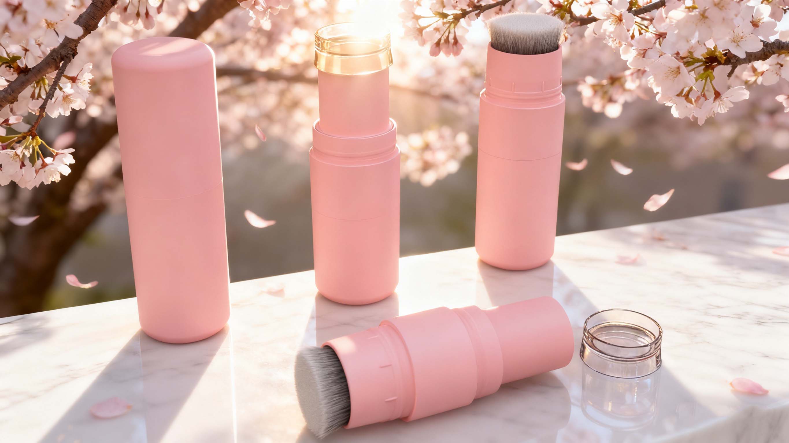 Kaip sujungti pudros lazdelę su šepetėlio galvute, kad būtų pasiektas maksimalus efektyvumas?